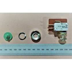 Push Button Switch - Panel Mount, Momentary, 15 A@ 250 V ac