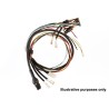 Cable Assy Serial 25 W Male To 9 Way Male Reversed