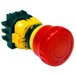 Emergency Stop Button 4NC 40mm Red