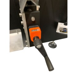 Crank handle shaft for column adjust