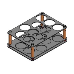 Dewar Flask Support Tray Assembly