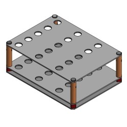 Impinger Type B Support Tray Assembly