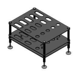 A and B Impinger Tray Assembly