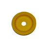 40 x Labyrinth Seal Oval Yellow 8-10 x 3-4mm