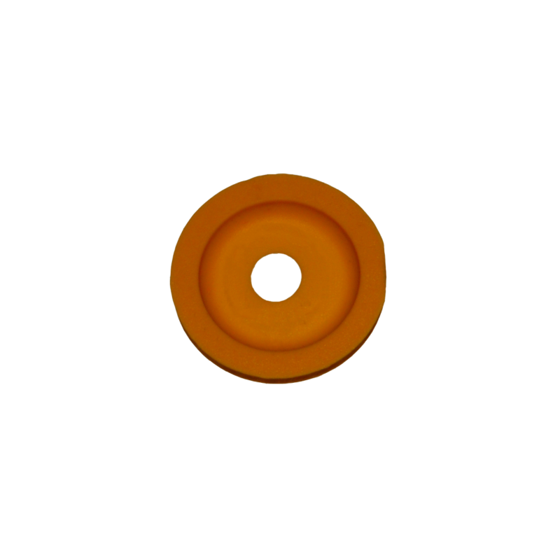40 x Labyrinth Seal Oval Orange 8-10 x 4-5mm